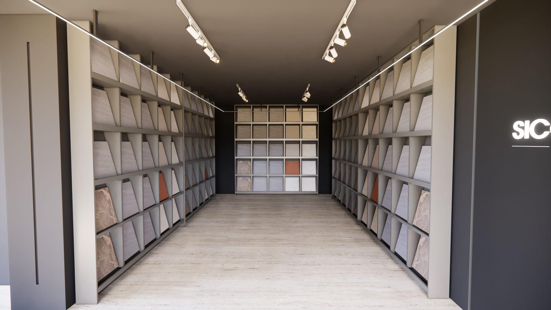 Showroom céramique, Tertiaire / Bureaux